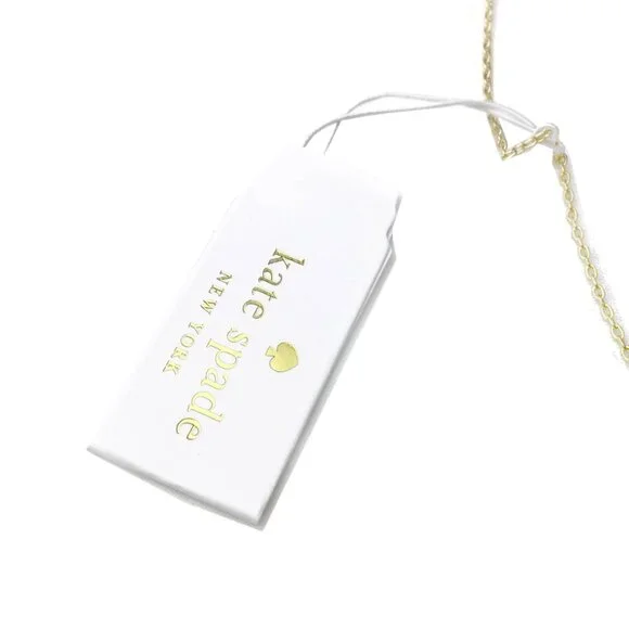 Kate Spade Gold-Tone Shaken or Stirred Stud Necklace - Picture 5 of 7